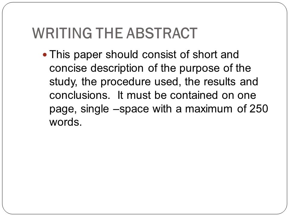 Apa style investigatory project